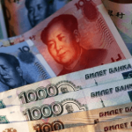 Ruble Yuan Russia's largest digital asset deal is denominated in Chinese yuan.