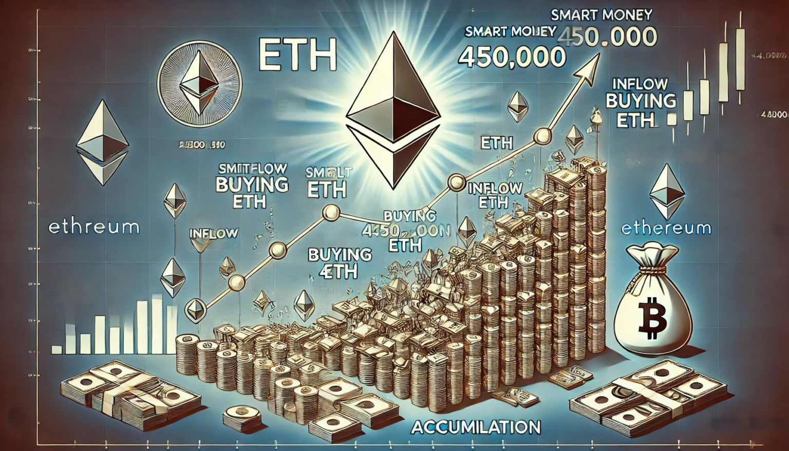 wp header logo 503 Ethereum Accumulation Accelerates – Smart Money Snaps Up 450K ETH