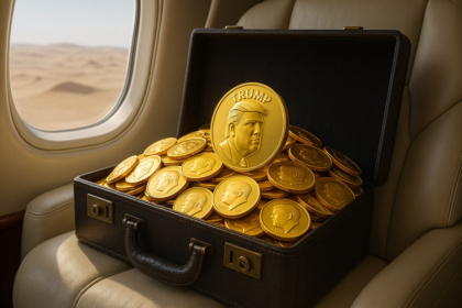 wp header logo 542 Donald Trump could buy Qatar jet himself in 135 days by selling TRUMP memecoins