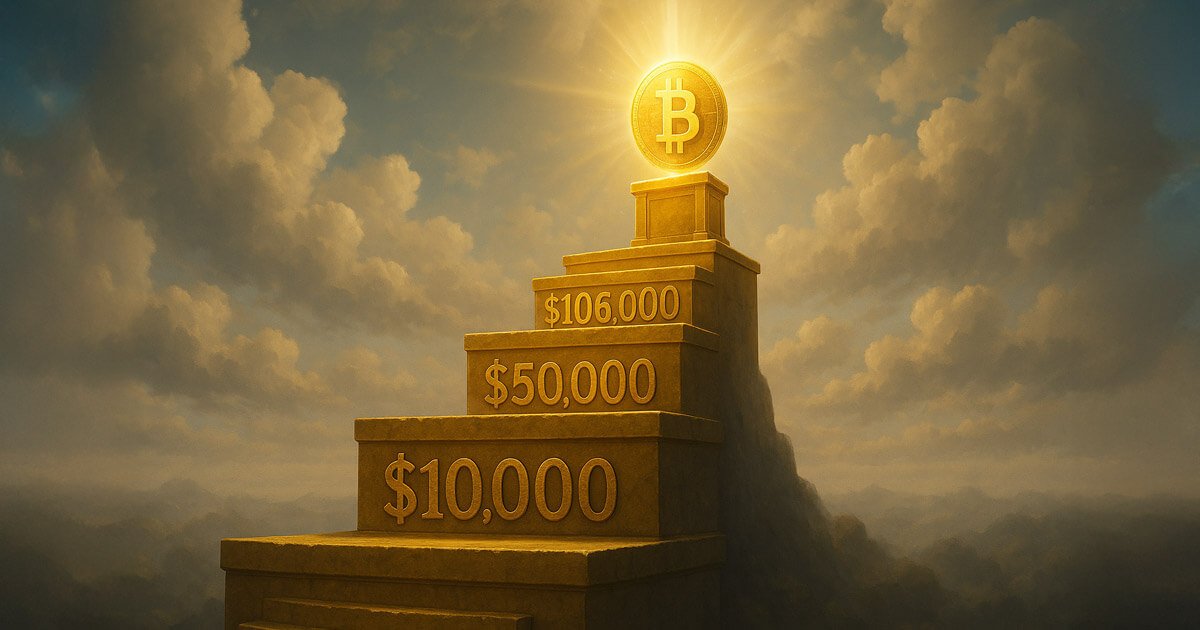 wp header logo 630 Bitcoin closes above $106k for first time and without retail frenzy