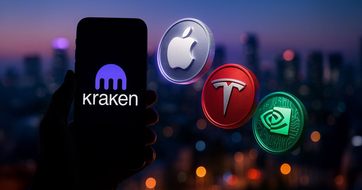 wp header logo 695 Kraken to launch 24/7 trading for tokenized US stocks via Solana