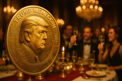 wp header logo 709 TRUMP gala dinner attendees dump tokens before event as price falls 8% amid protests