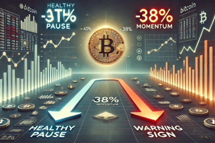 wp header logo 738 Bitcoin Price Momentum Drops 38% After ATH – Healthy Pause Or Warning Sign?