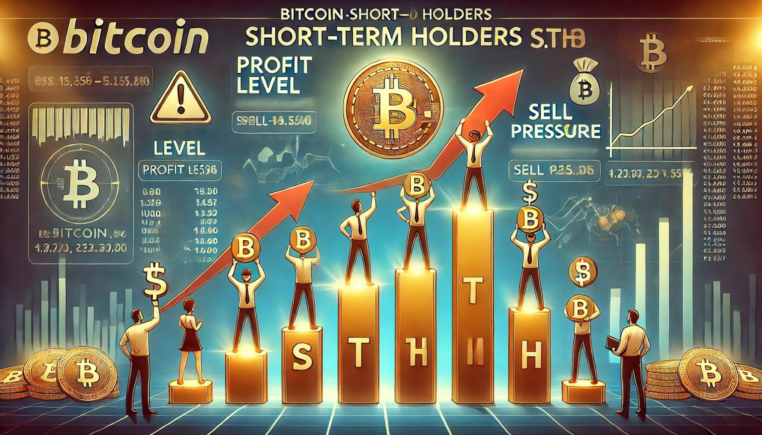 wp header logo 805 Bitcoin Short-Term Holder Profits Climbing – Data Hints At Incoming Sell Pressure