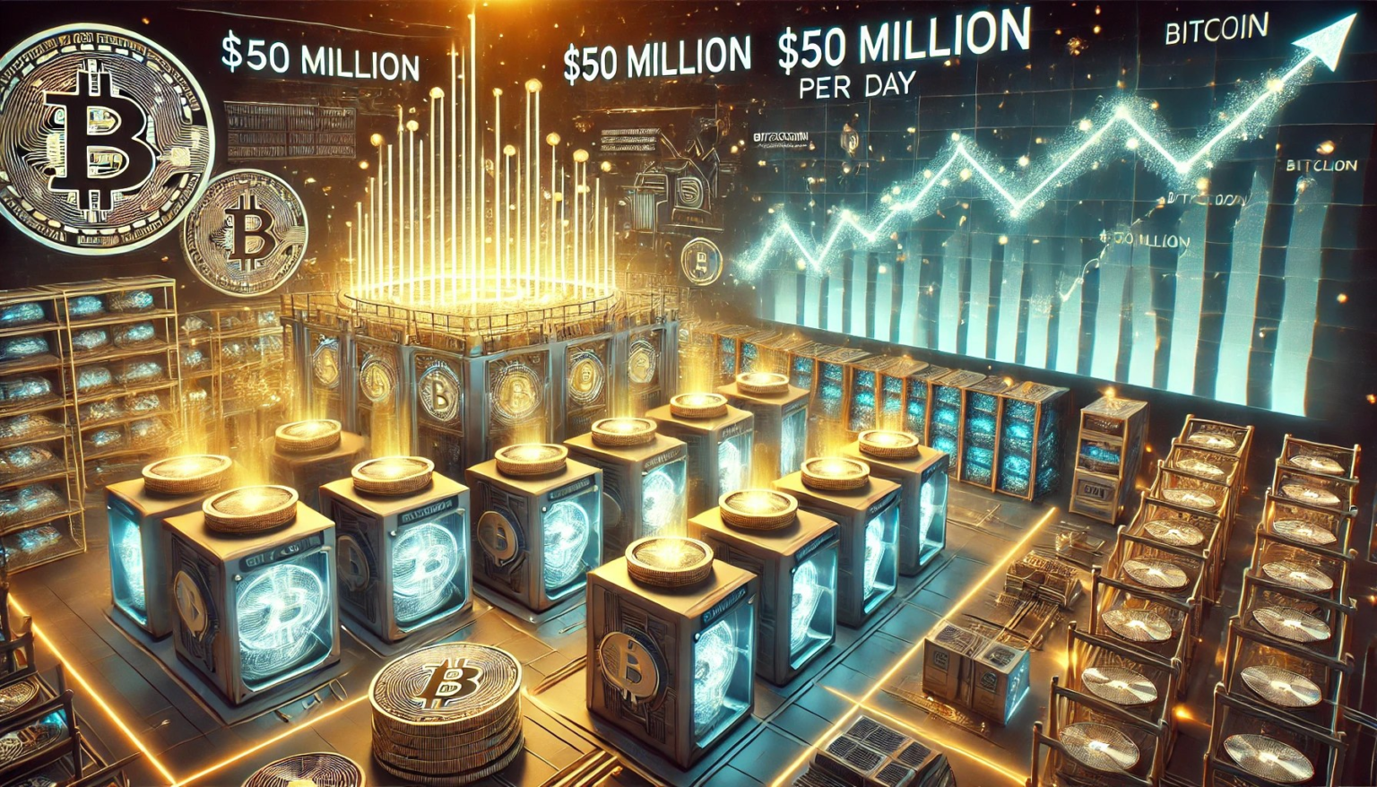 wp header logo 867 Bitcoin Miners Earning $50 Million Daily, How Does It Compare Historically?