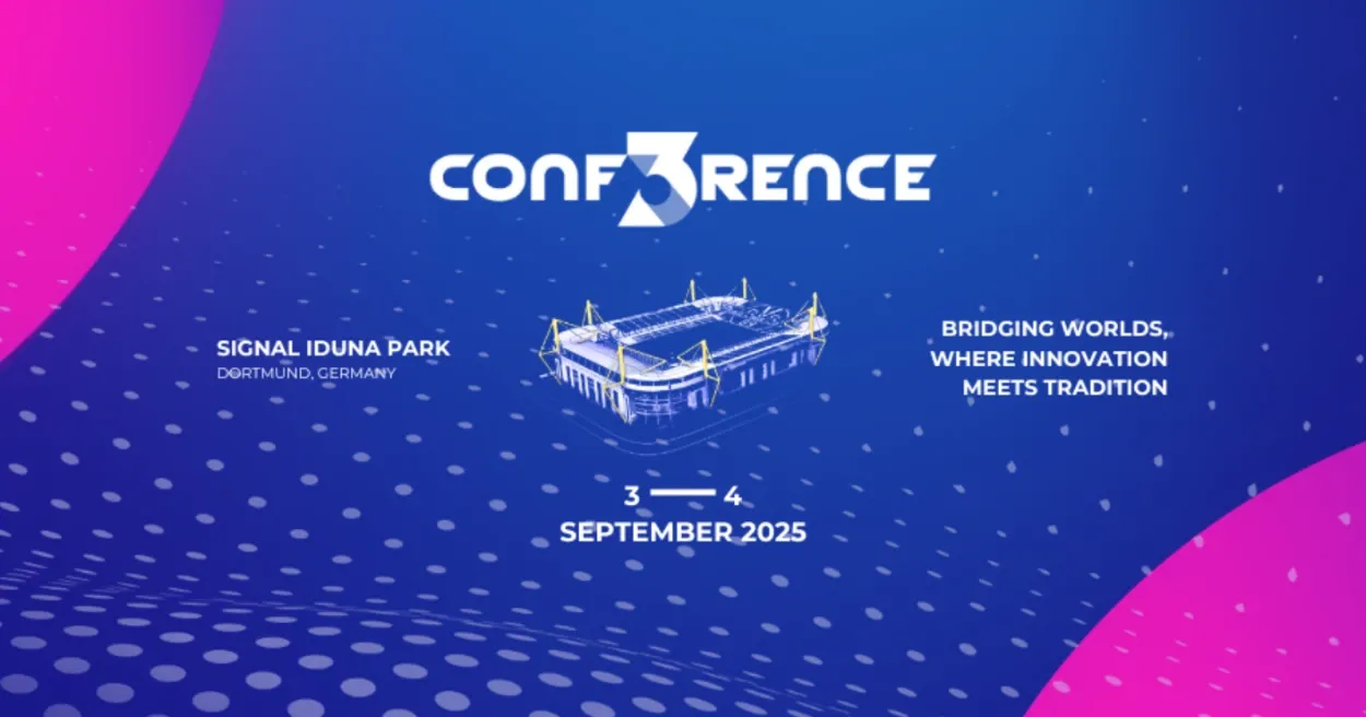 1747820749476bjgknehir8 CONF3RENCE 2025 | Europe’s Leading Blockchain, Web3 & AI Event