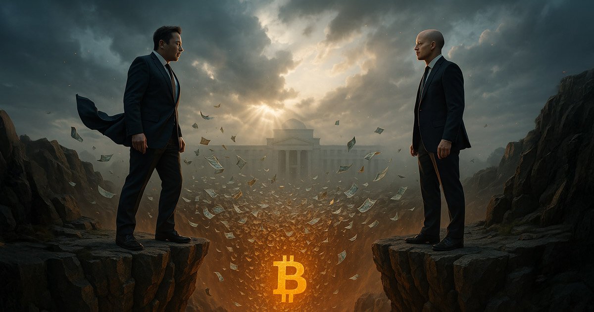 wp header logo 111 Coinbase CEO fears Bitcoin replaces dollar if US debt grows as Elon Musk calls for firing of 215 Republicans