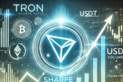 wp header logo 448 TRON (TRX) Sharpe Ratio Signals ‘Far from Overheating’ as USDT Activity Hits Record High
