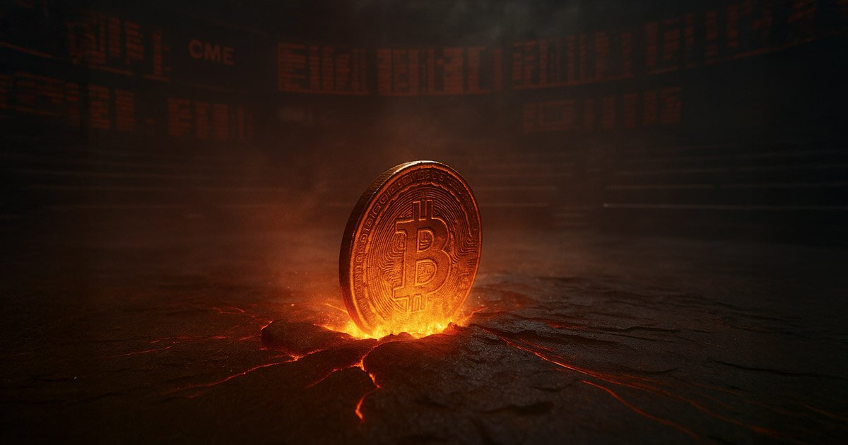 wp header logo 460 Bitcoin fills CME gap after Iran strike sparks $5,000 sell-off