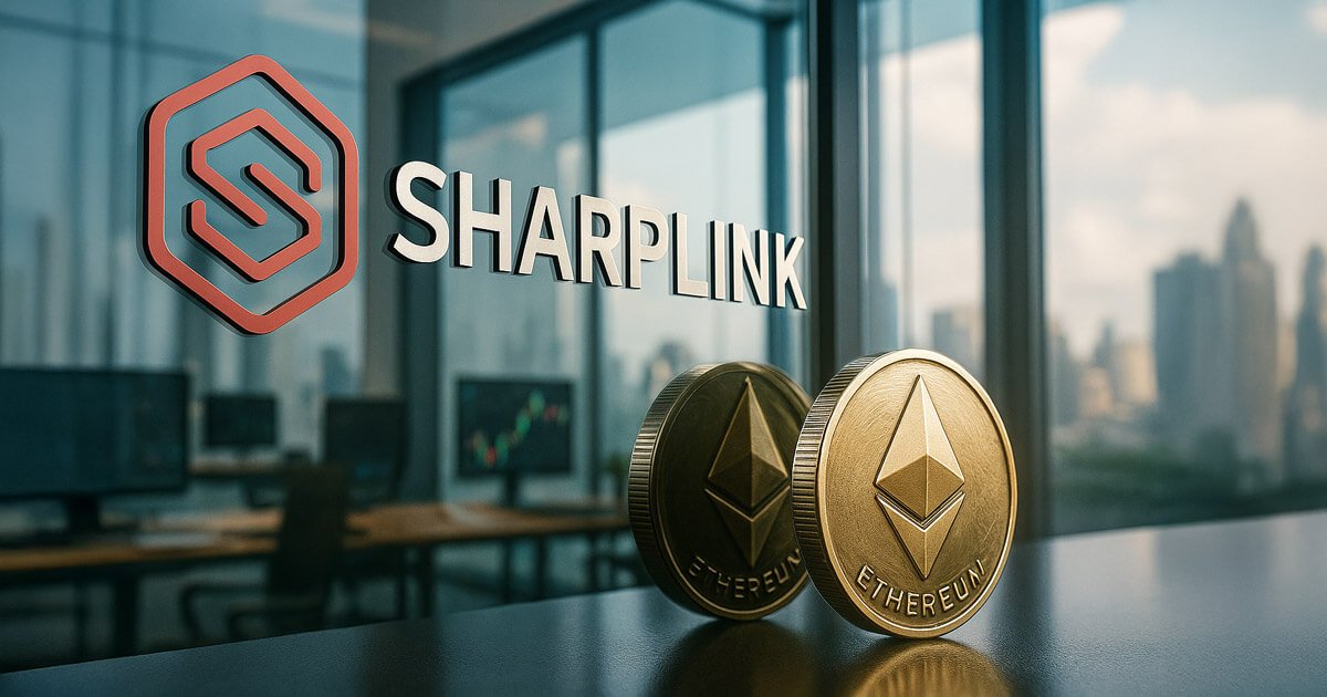 wp header logo 470 SharpLink’s record $463M Ethereum acquisition fails to prevent 67% decline in stock