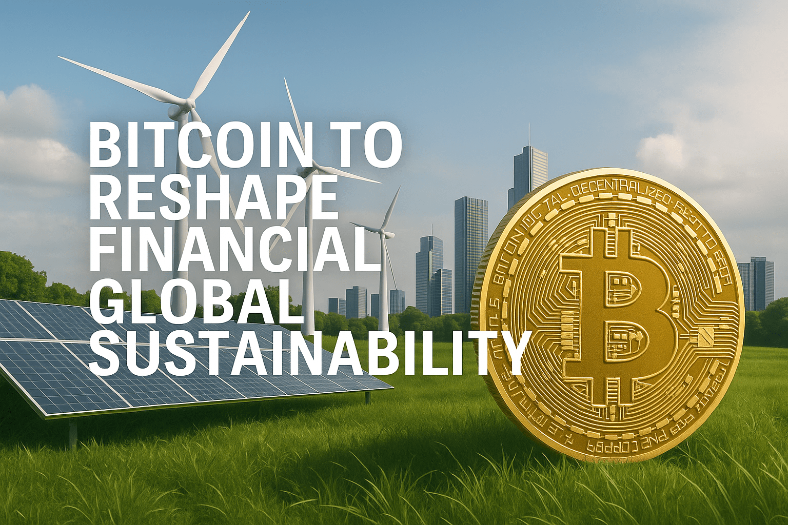 wp header logo 733 Bitcoin to Reshape Finances & Global Sustainability From the Ground Up, Study Finds