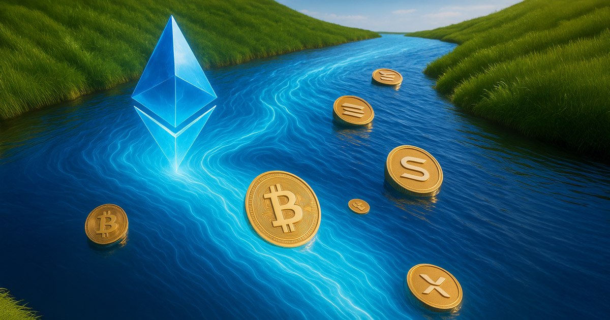 wp header logo 1000 Ethereum outpaces Bitcoin as institutional inflows hit record $11.2B in July