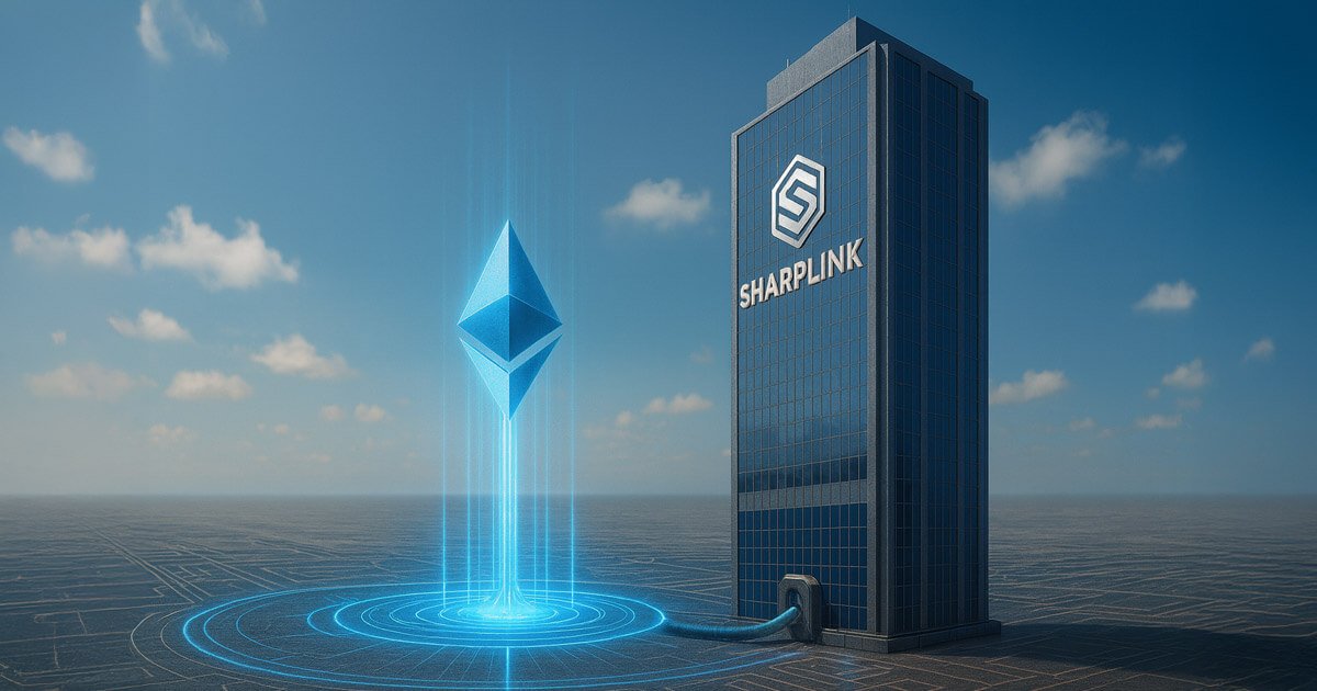 wp header logo 1042 SharpLink’s quest for 1 million Ethereum boosted by $3 million staking yield