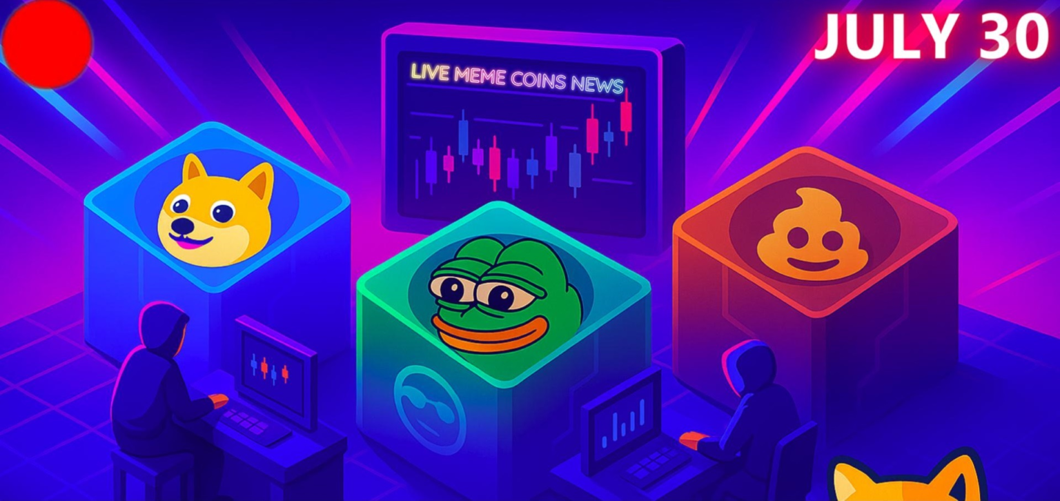 wp header logo 1075 Best Meme Coins Live News Today: Latest Opportunities & Updates (July 30)