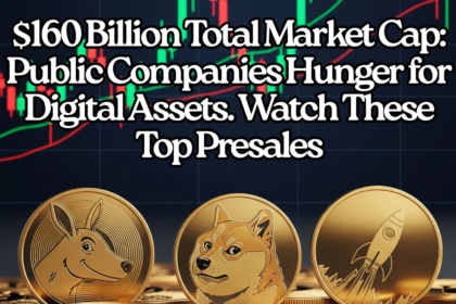 wp header logo 1112 $160 Billion Total Market Cap: Public Companies Hunger for Digital Assets – Watch These Top Presales