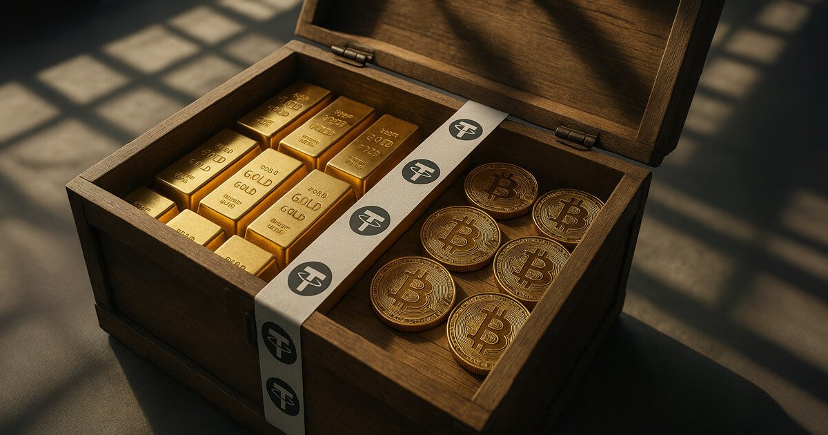wp header logo 299 Tether holds $8 billion worth of gold in Swiss vault, matching UBS exposure