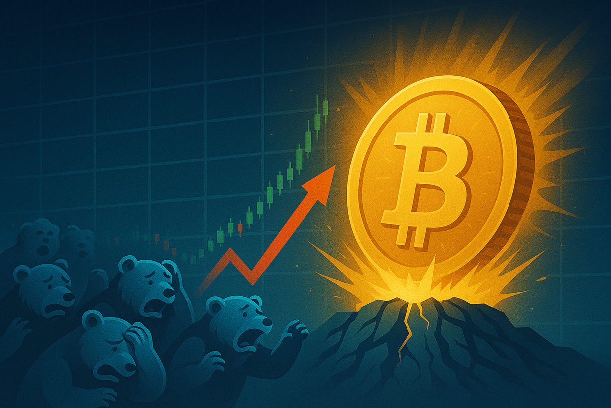 wp header logo 397 Bitcoin Sets New ATH—Crypto Bears Crushed In $453 Million Squeeze