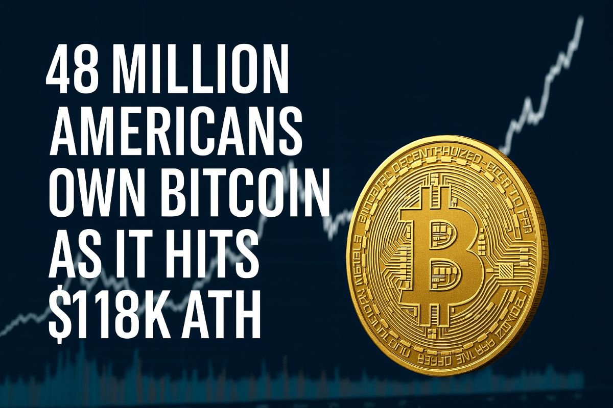 wp header logo 412 48 Million Americans Own Bitcoin as it Hits ATH of $118K