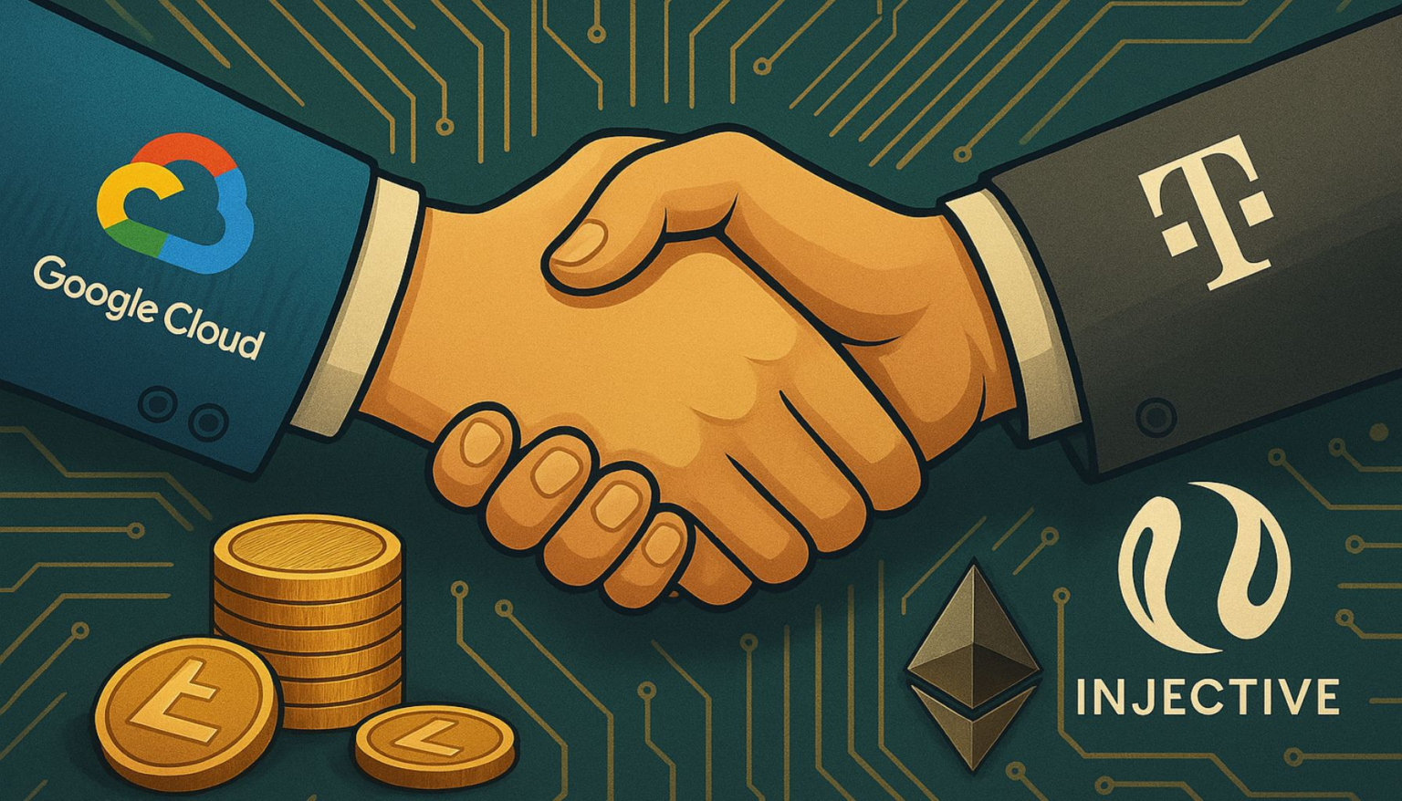 wp header logo 448 Injective Launches Strategic Council With Google Cloud And Deutsche Telekom