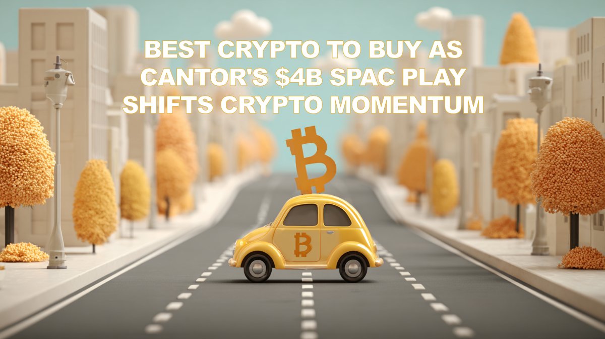 wp header logo 593 Cantor’s $4B Bitcoin Play Signals Wall Street Momentum — What’s the Best Crypto to Buy Right Now?
