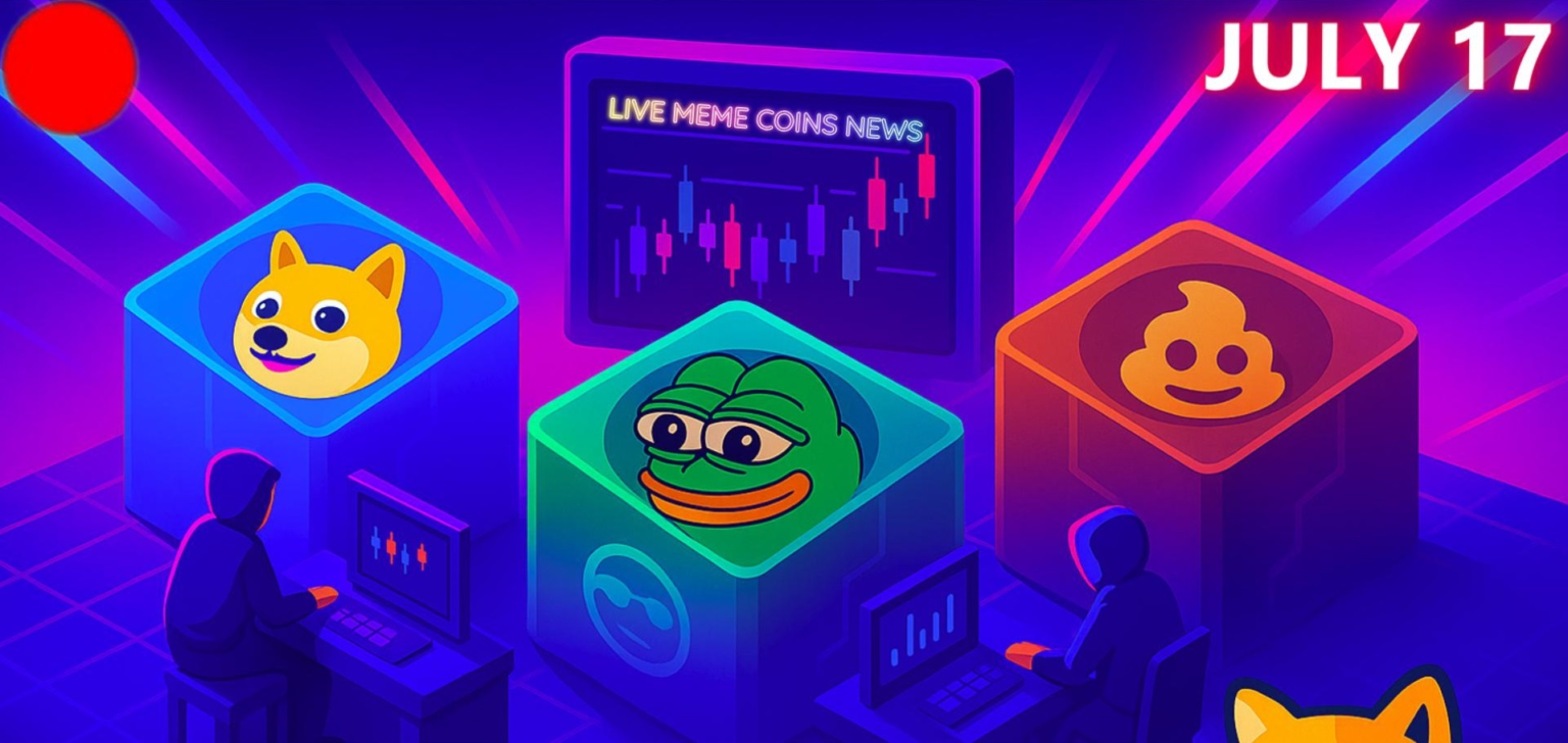 wp header logo 627 Best Meme Coins Live News Today: Latest Opportunities & Updates (July 17)