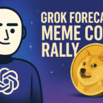 wp header logo 747 Grok Forecasts Dogecoin Surge as Meme Coins Like Token6900 Prepare for Rally