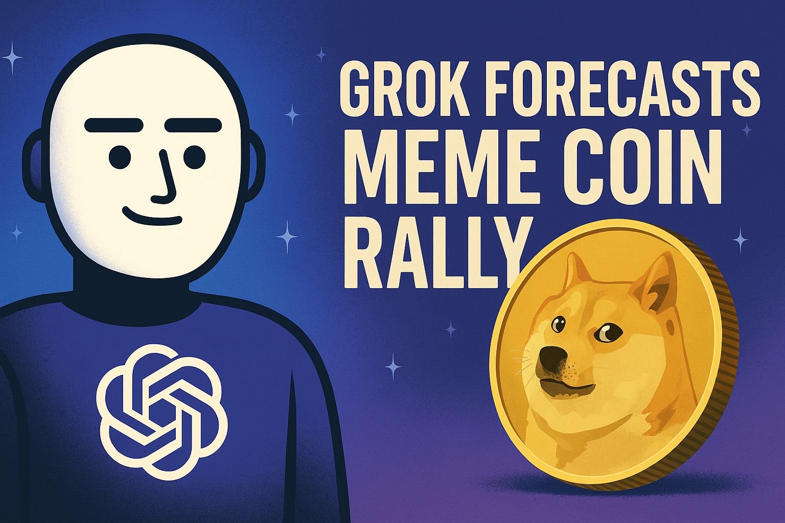 wp header logo 747 Grok Forecasts Dogecoin Surge as Meme Coins Like Token6900 Prepare for Rally