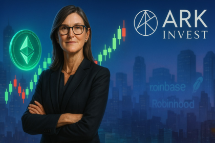 wp header logo 797 Ark Invest swaps Coinbase, Robinhood stakes for major $175M Ethereum play with BitMine Immersion