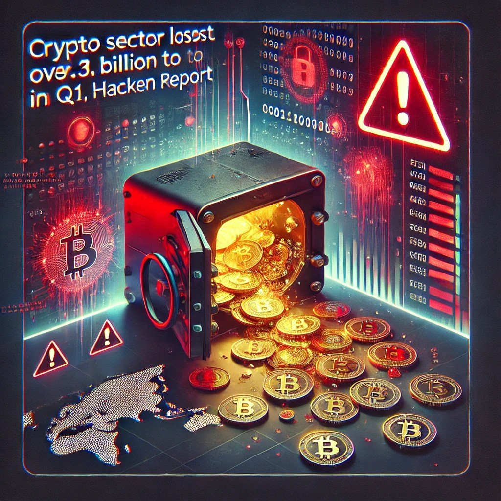 wp header logo 908 Crypto Sector Lost $3.1 Billion to Hacks in Q1 2025, Says Hacken Report