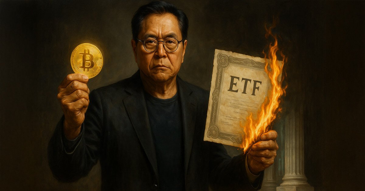 wp header logo 948 Robert Kiyosaki slams ETFs for being ‘paper versions’ of Bitcoin, gold and silver