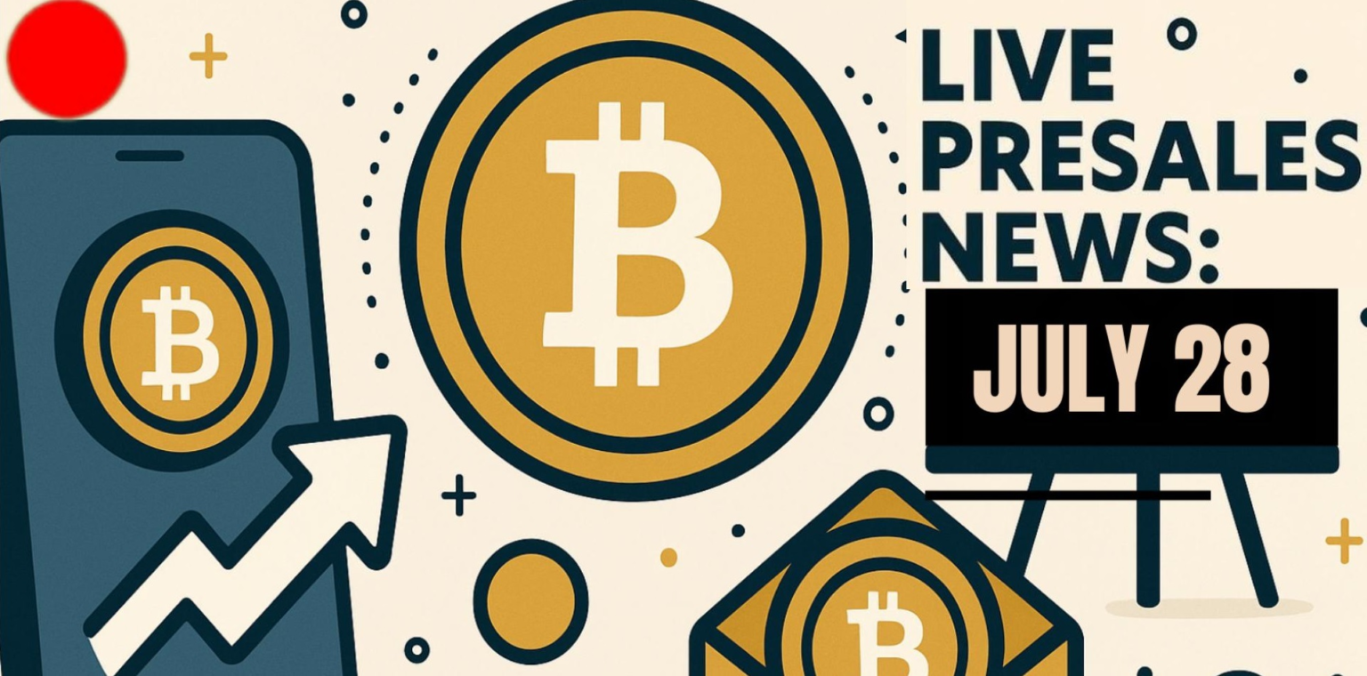 wp header logo 994 Crypto Presales Live News Today: Latest Opportunities & Updates (July 28)