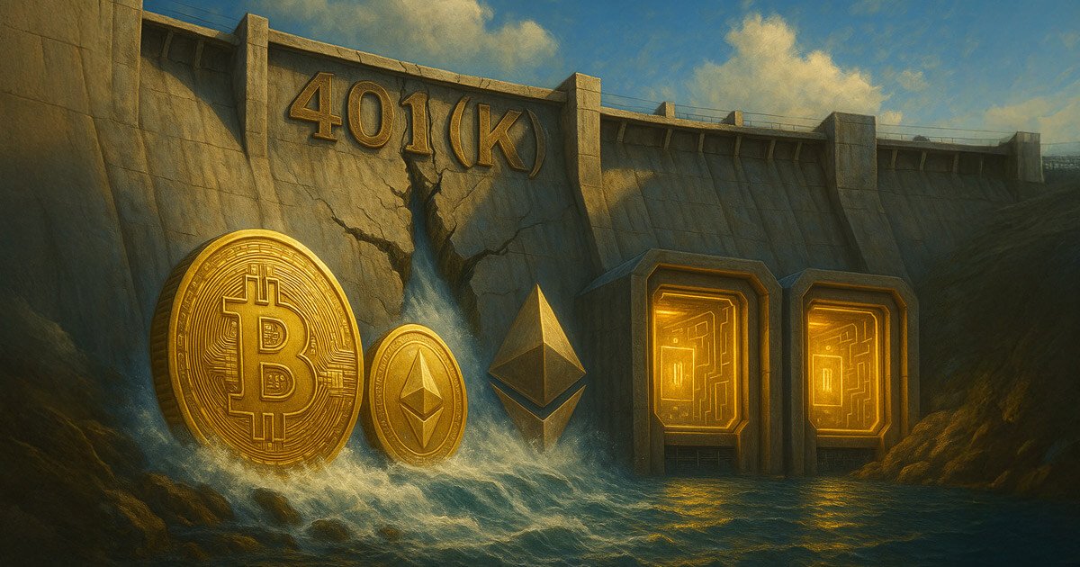 wp header logo 1077 Donald Trump’s 401(k) executive order sparks $1.57 billion crypto ETP recovery