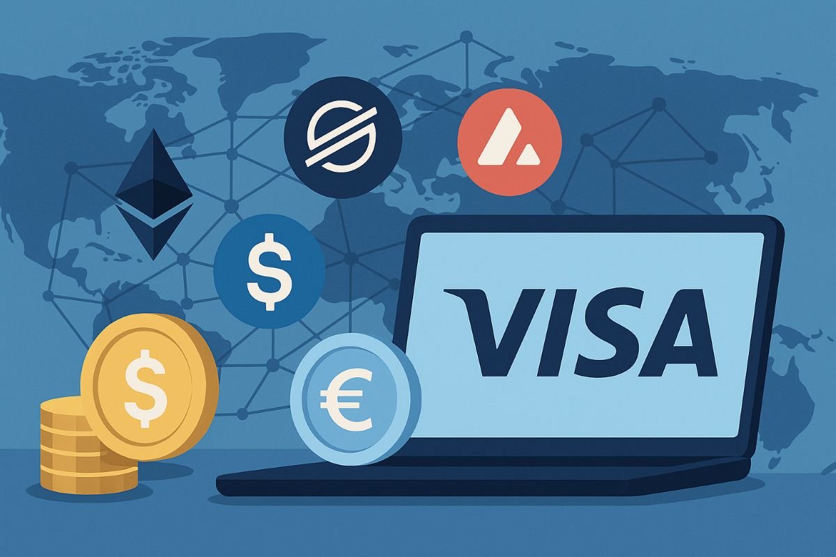 wp header logo 112 Visa Now Supports Avalanche and Stellar & 3 Stablecoins: Why Best Wallet Token Benefits