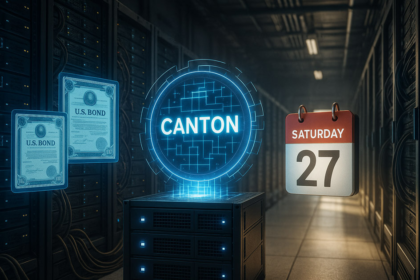 wp header logo 1327 US Treasuries trade on Saturday as banks join Canton blockchain settlement test