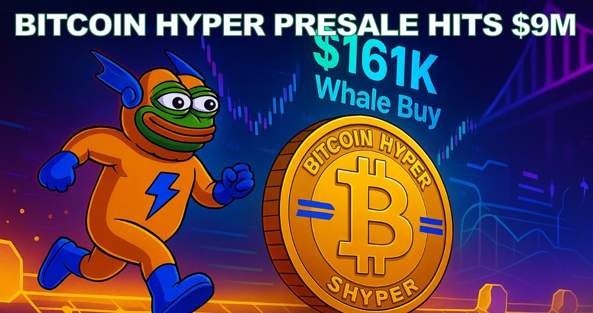 wp header logo 1333 Bitcoin Hyper Presale Hits $9M on the Back of Plans to Fix Bitcoin’s Biggest Flaw