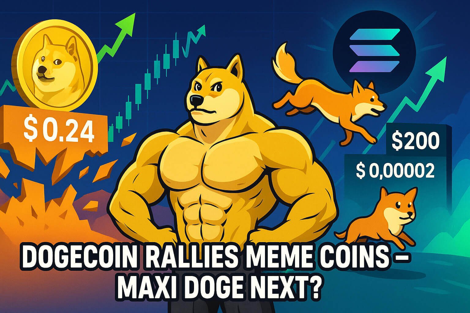wp header logo 1412 Dogecoin Sparks Meme Coin Surge as $SOL Passes $200 – Could Maxi Doge Ride the Wave?
