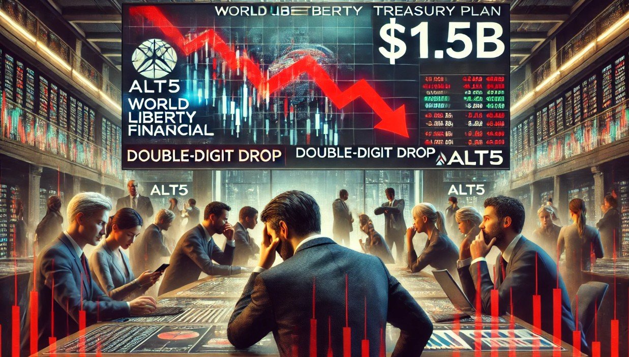 wp header logo 1417 ALT5’s $1.5B World Liberty Financial Treasury Plan Sparks Double-Digit Share Decline