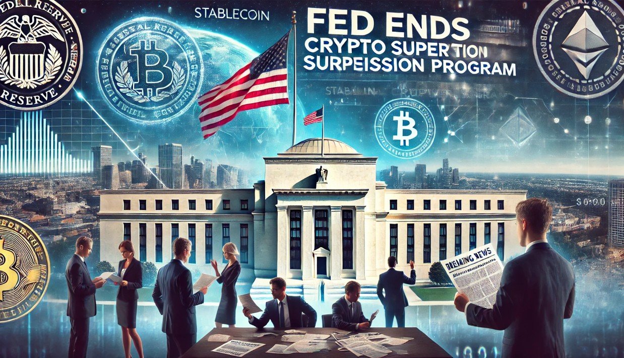 wp header logo 1574 BREAKING: Fed Announces Conclusion Of Crypto Supervision Program For Banks