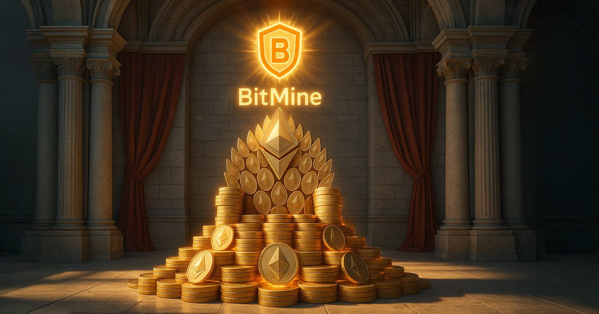 wp header logo 1602 BitMine becomes the first company to surpass 1M ETH holdings worth over $5B
