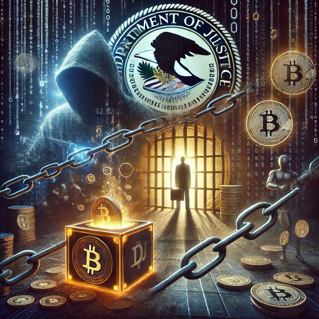 wp header logo 1618 US DOJ Seizes $2.8M in Crypto from Alleged Ransomware Mastermind