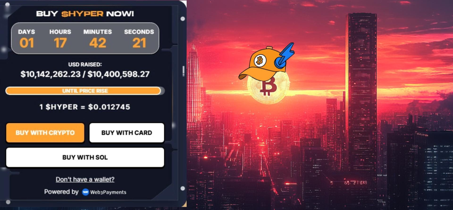 wp header logo 1703 Bitcoin Hyper Presale Reaches $10M After Sustained Investor Surge, Setting $HYPER for Post-Launch Boom