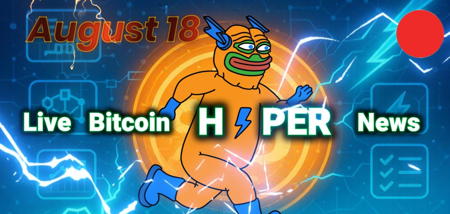 wp header logo 1754 Bitcoin Hyper ($HYPER) Live News Today: Latest Insights for Bitcoin Maxis (August 18)