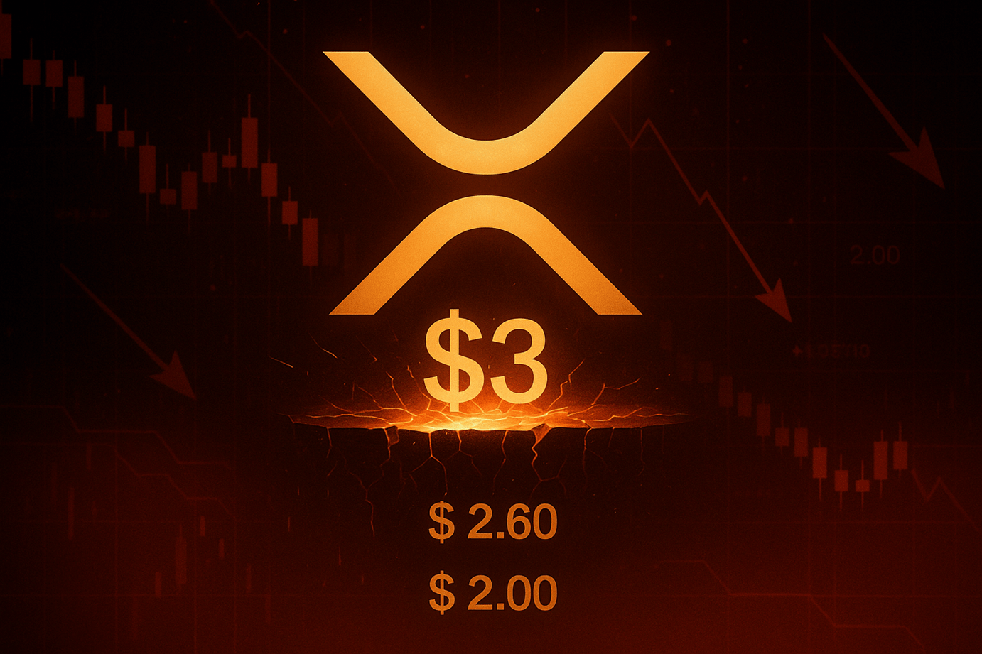 wp header logo 1820 XRP Dips Under $3: Analyst Warns $2.6 Or Even $2 Could Be Next