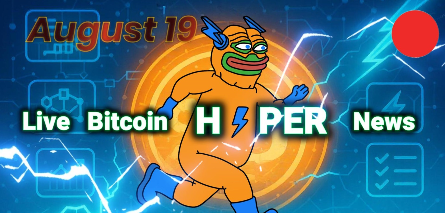 wp header logo 1860 Bitcoin Hyper ($HYPER) Live News Today: Latest Insights for Bitcoin Maxis (August 19)