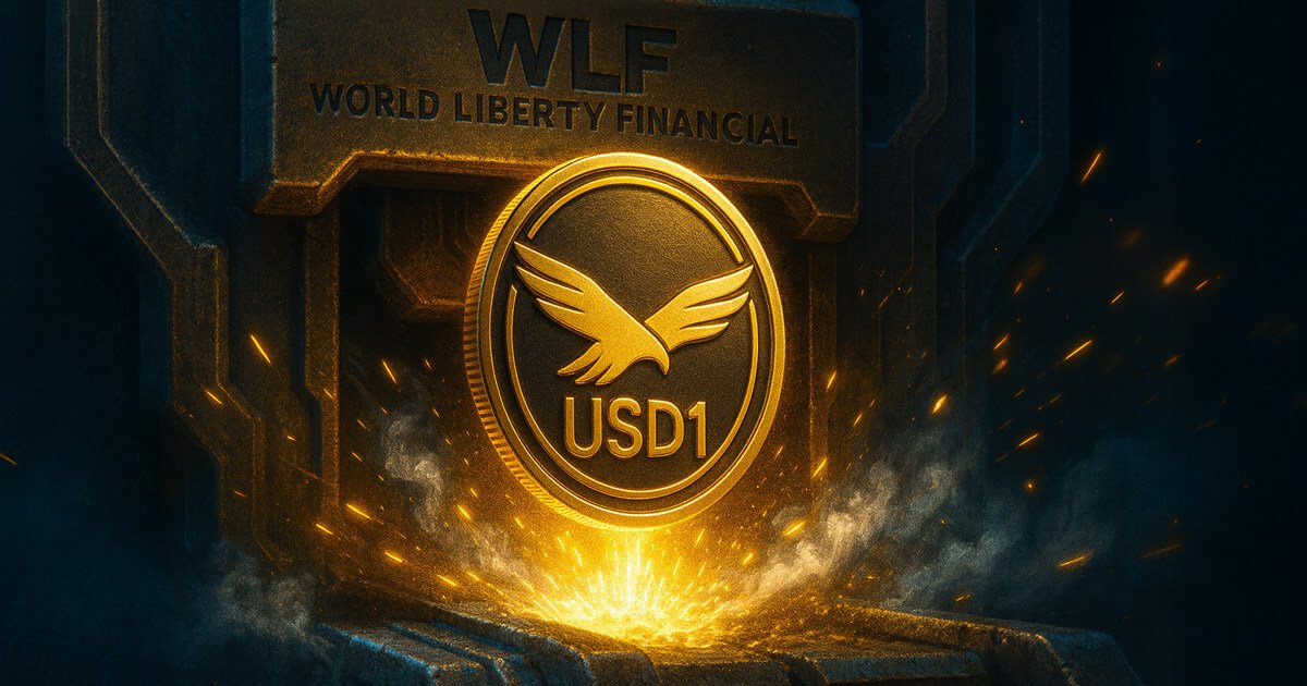 wp header logo 2143 Trump’s World Liberty Financial mints 10% of USD1 supply for treasury