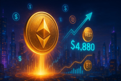 wp header logo 2335 Ethereum Breaks $4,880 ATH as GENIUS Act Pushes for Fall Implementation, Hyping Up $BEST