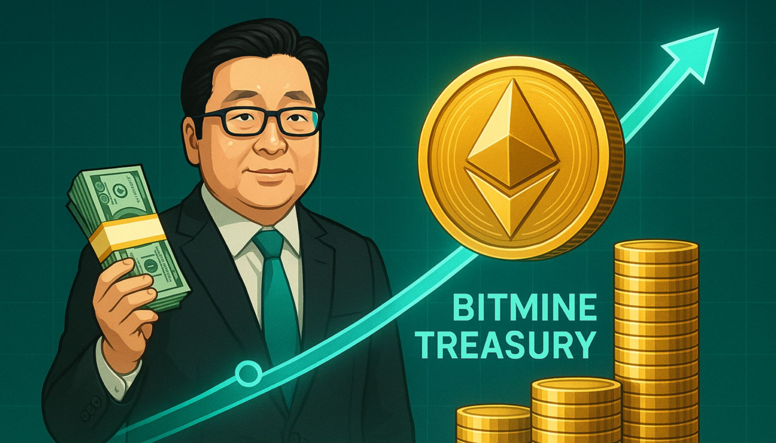 wp header logo 2384 Tom Lee Buys $45M In Ethereum As Bitmine Expands Treasury To $7B ETH