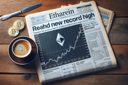 wp header logo 2446 Ethereum Price Hits Fresh High as Bulls Dominate, Bitcoin Slides Lower