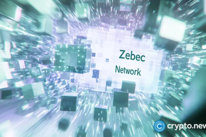 wp header logo 2506 Zebec Network all time high rally head? bullish chart signals breakout