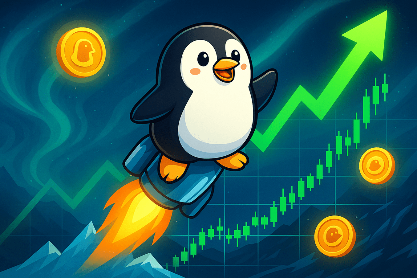 wp header logo 2522 215% PENGU Rally Incoming? Analyst Says Token ‘Inches’ From Next Leg Up